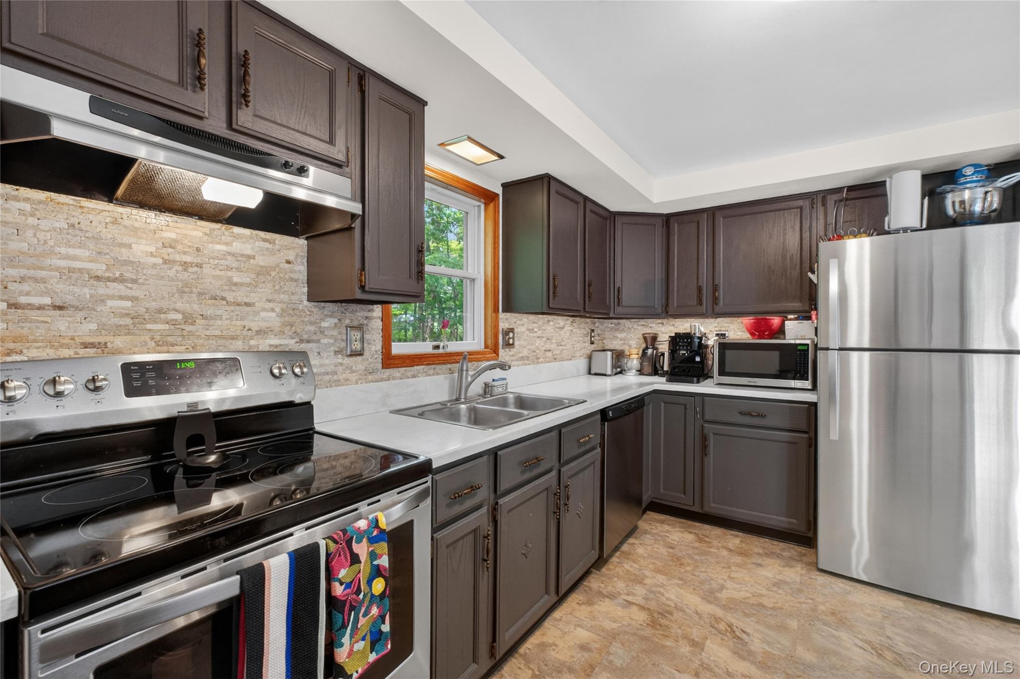 127 Belvedere Road Beacon, NY 12508 - Photo 11 of 37 a kitchen with a refrigerator stove and sink