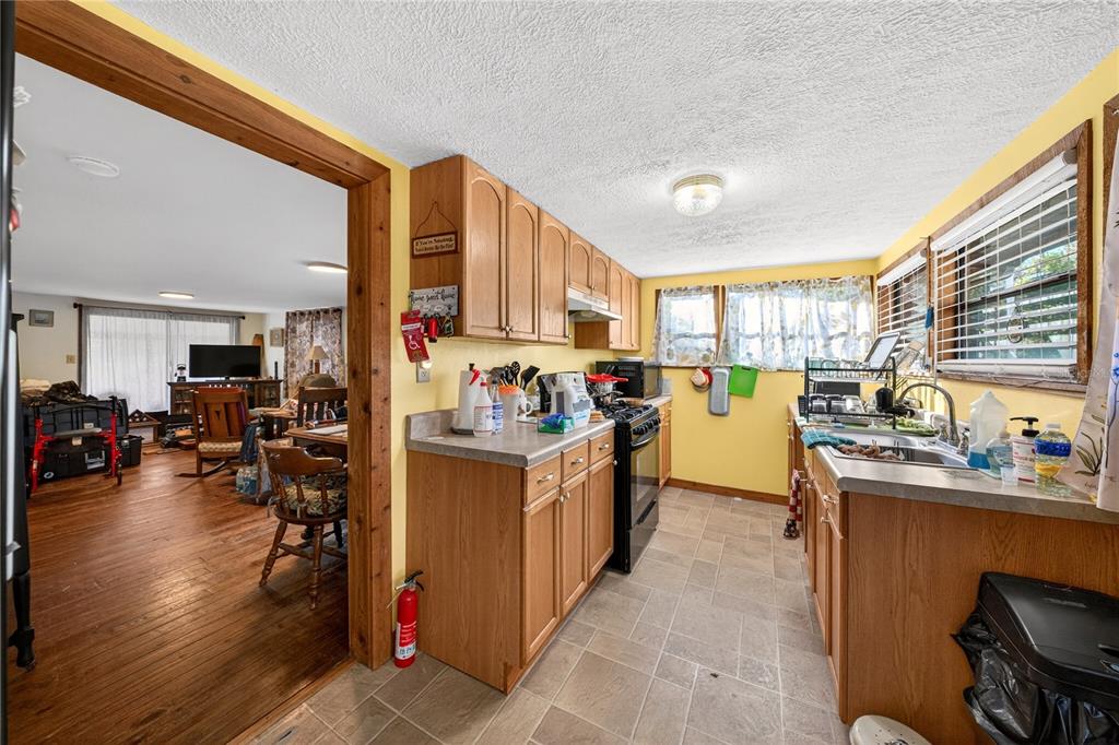 15321 Northeast 160th Avenue Road Salt Springs, FL 32134 - Photo 4 of 22 a kitchen that has a lot of cabinets a sink and appliances in it