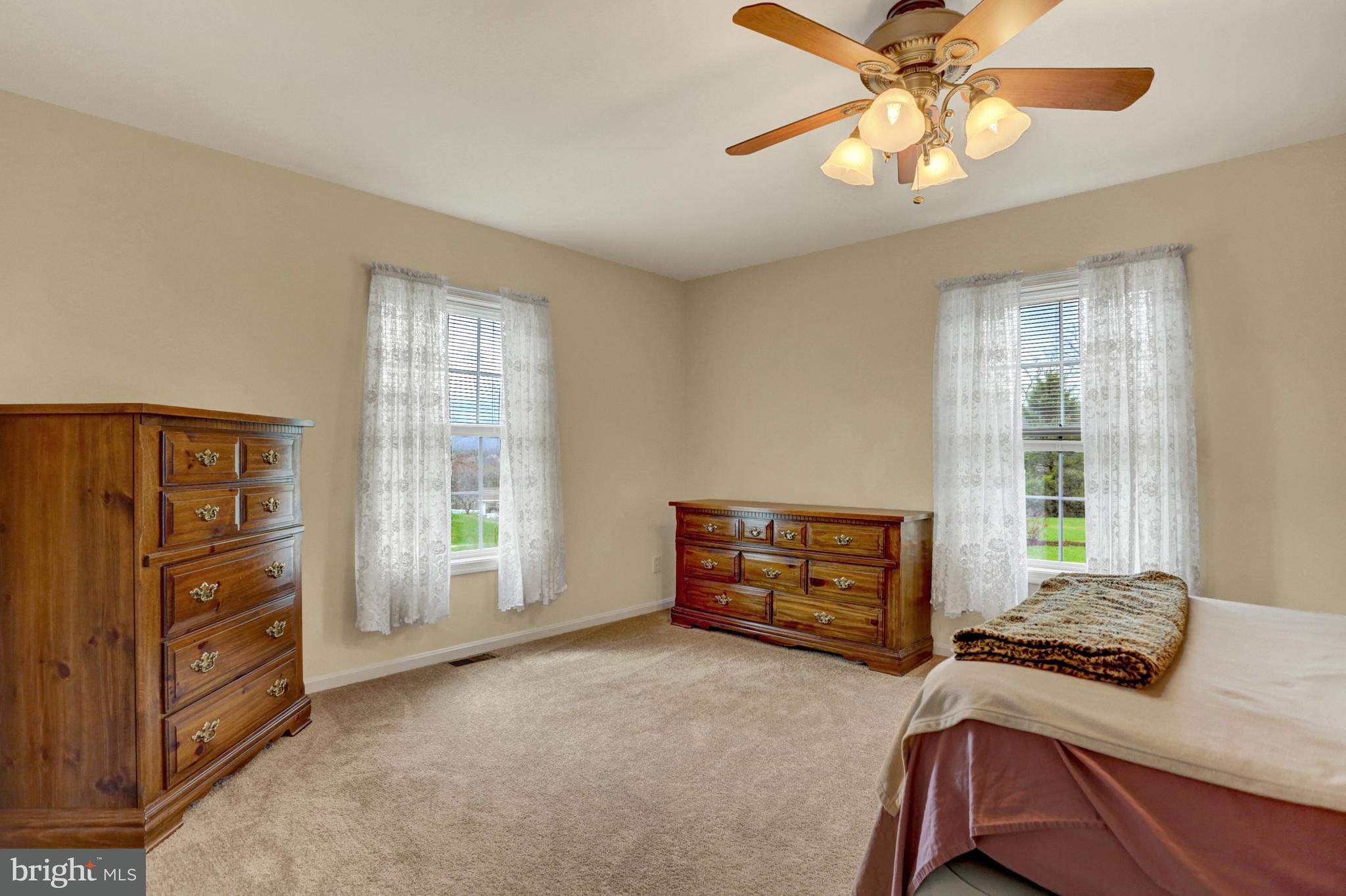 1706 Good Hope Road Enola, PA 17025 - Photo 14 of 40 Master Suite: wall-to-wall carpet and ceiling fan.