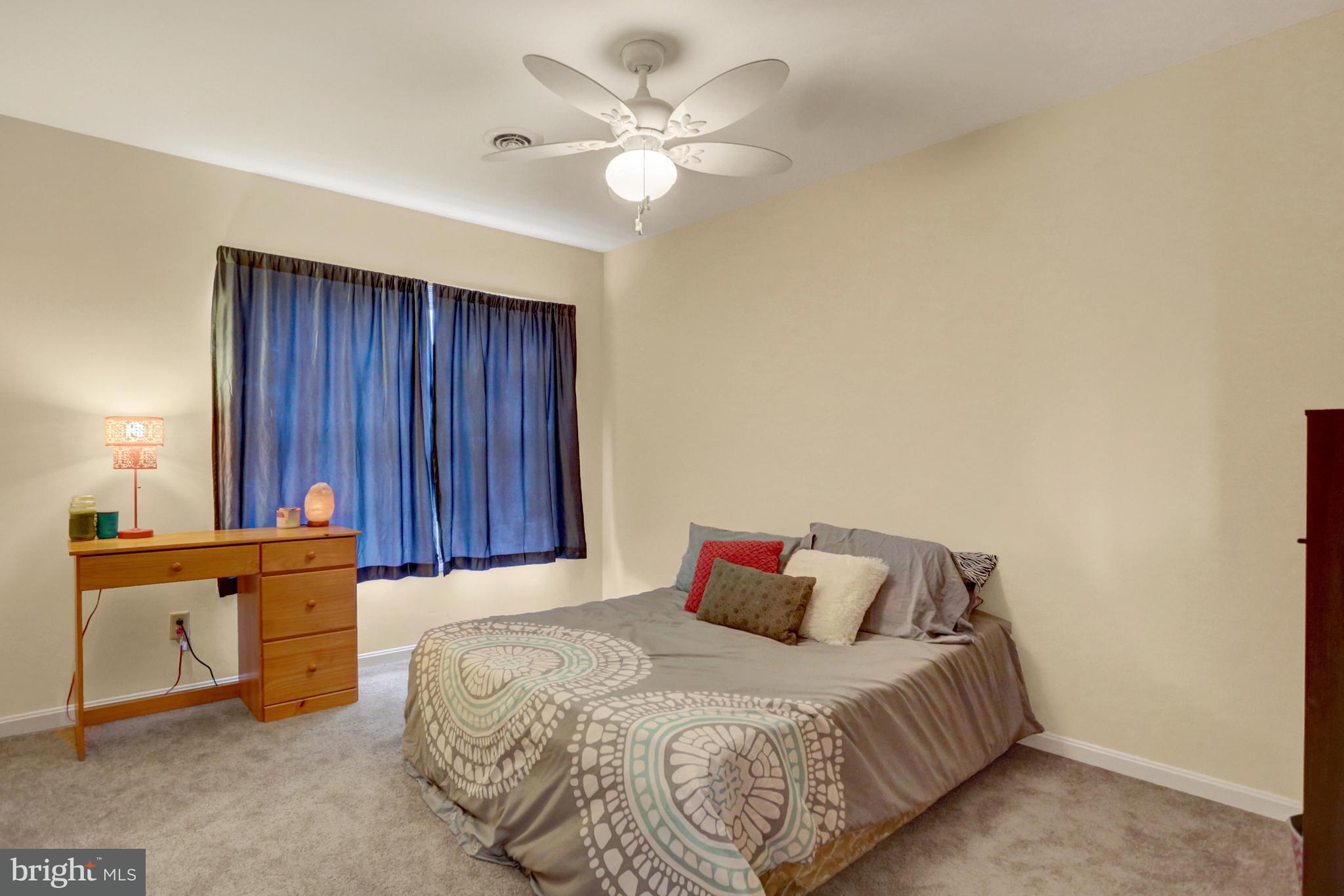 1706 Good Hope Road Enola, PA 17025 - Photo 22 of 40 2nd Floor Bedroom #2: wall-to-wall carpet & fan.
