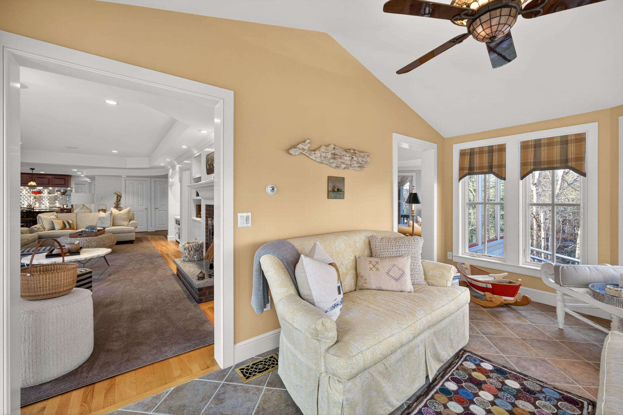 35 Northgate Road North Chatham, MA 02650 - Photo 35 of 75 a living room with furniture and a large window