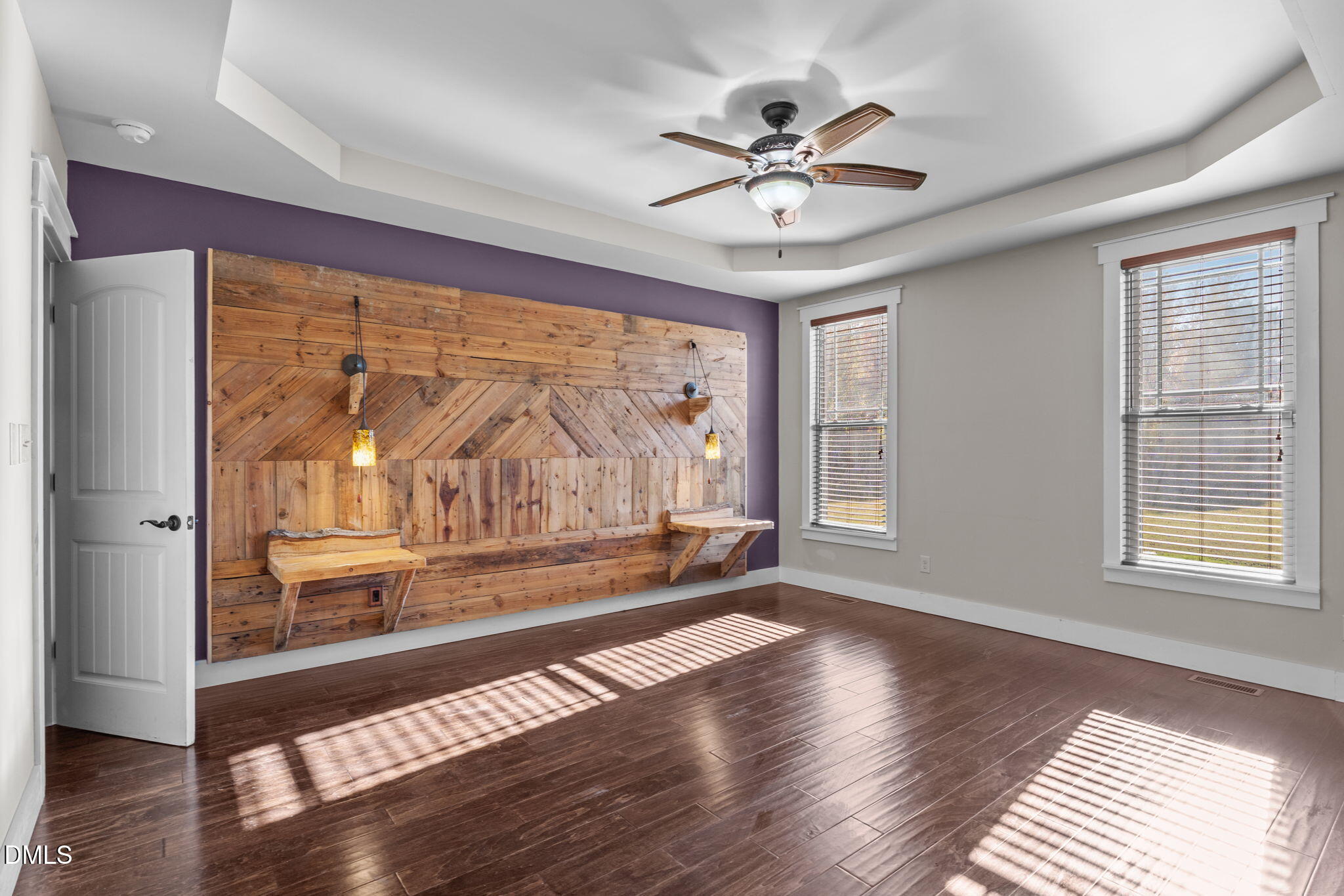 6559 Dolphus Lane Sims, NC 27880 - Photo 14 of 43 a view of an empty room with wooden floor and a window