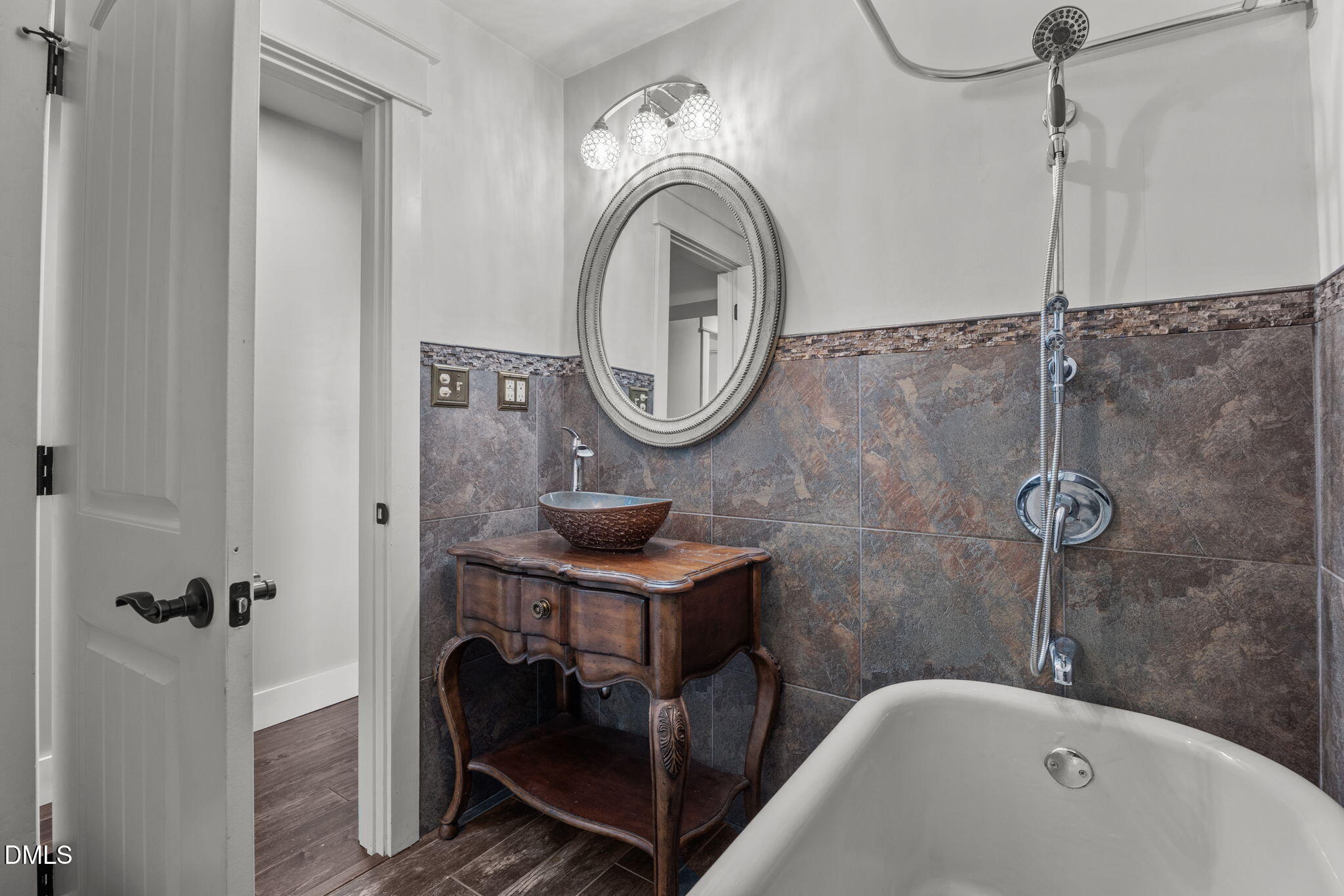 6559 Dolphus Lane Sims, NC 27880 - Photo 30 of 43 a bathroom with a sink a toilet and a bathtub