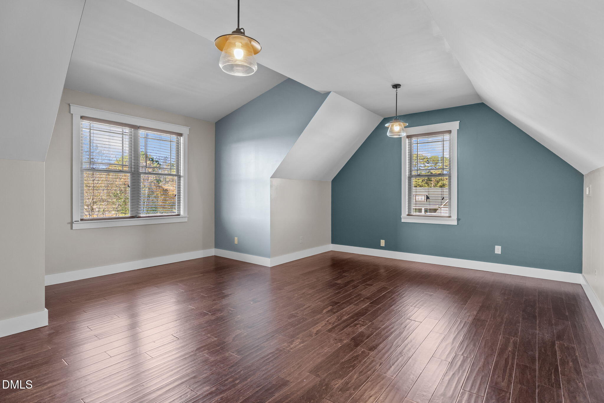 6559 Dolphus Lane Sims, NC 27880 - Photo 31 of 43 an empty room with wooden floor and windows