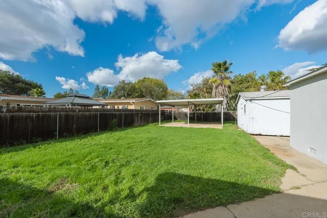 a view of a porch with a yard