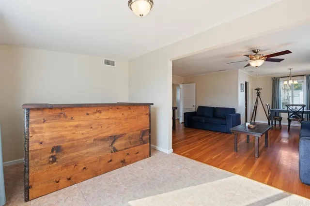 a view of room with window