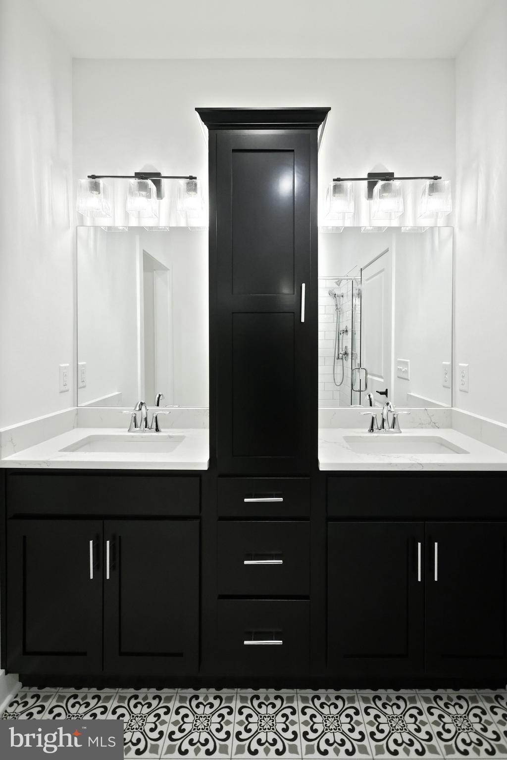 559 Lumber Street Littlestown, PA 17340 - Photo 37 of 73 a bathroom with a sink vanity and a mirror