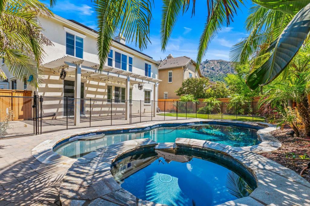 3848 Lake Park Street Fallbrook, CA 92028 - Photo 3 of 35 a swimming pool with outdoor seating and yard