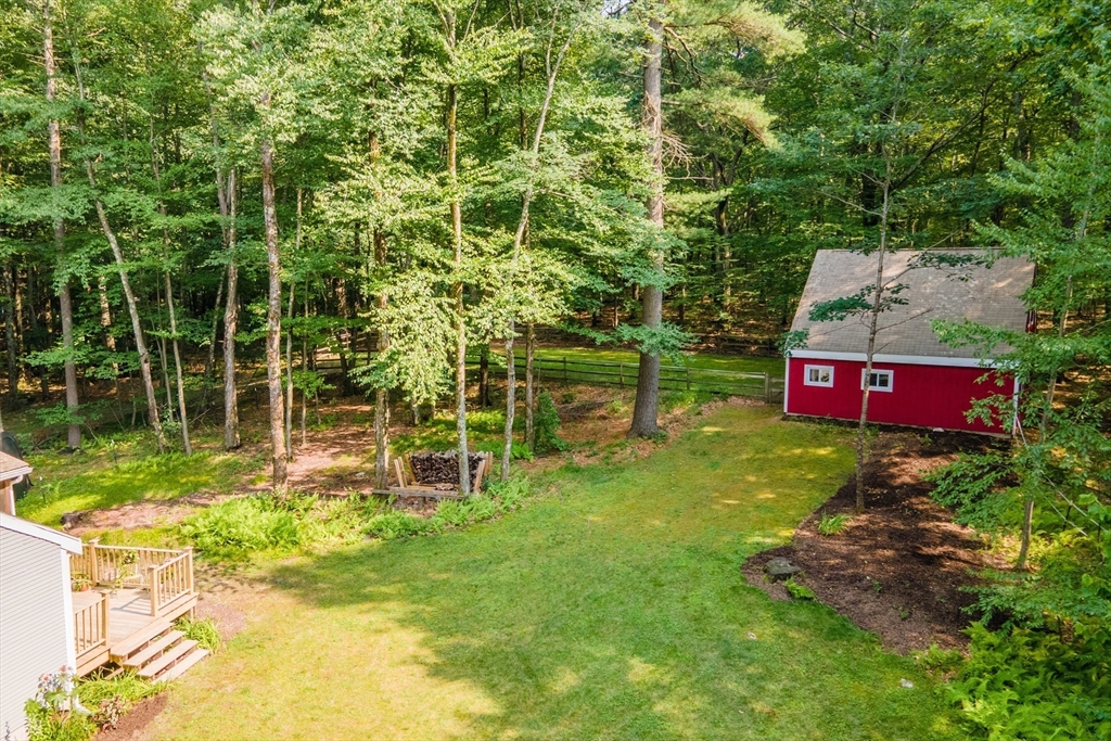 88 Coventry Wood Road Bolton, MA 01740 - Photo 33 of 41 a view of a yard with plants
