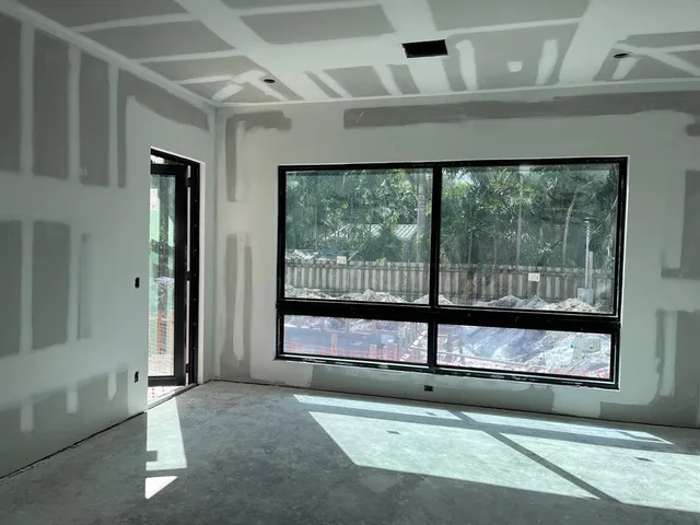 a view of front door