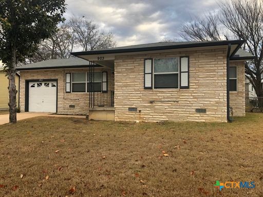 903 Leonhard Street Copperas Cove, TX 76522 - Photo 1 of 1 a front view of a house with a yard and garage