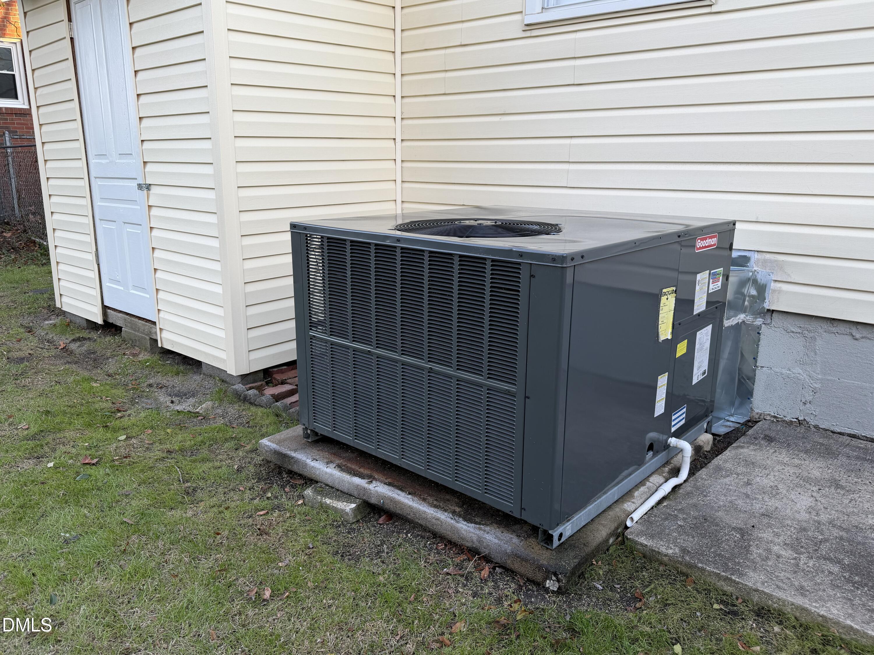 503 Spring Avenue Spring Lake, NC 28390 - Photo 31 of 36 a view of backyard with trampoline