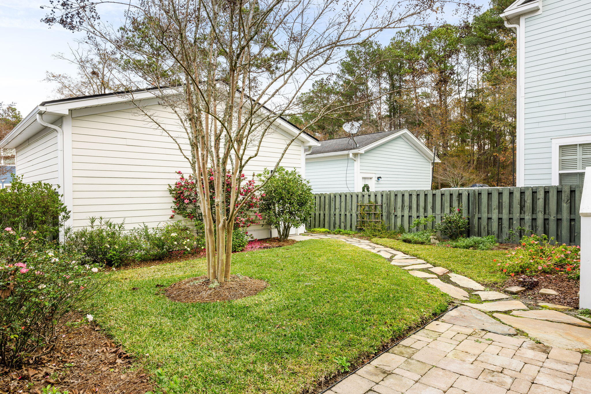 129 Musket Loop Summerville, SC 29483 - Photo 21 of 22 Backyard Landscaping