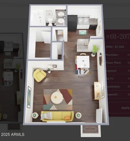 $1,160 | 1522 East Southern Avenue, Tempe, AZ 85282