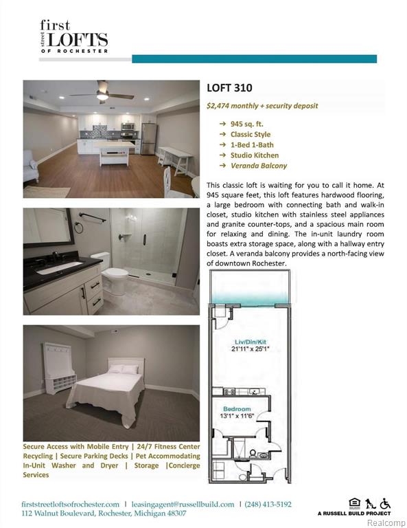 112 Walnut Boulevard, Unit 310 Rochester, MI 48307 - Photo 2 of 5
