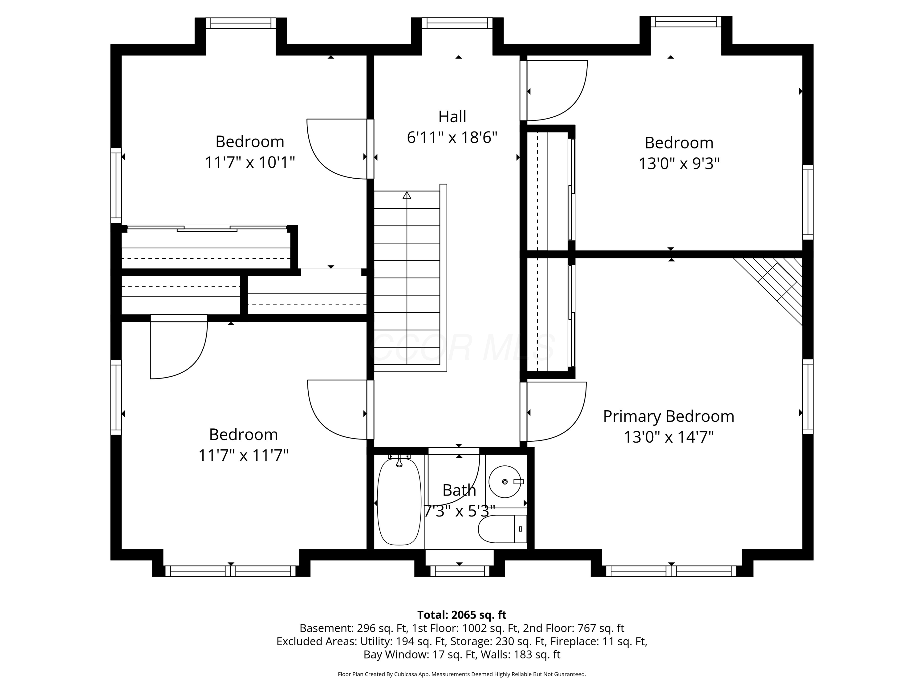 2151 Fairfax Road Columbus, OH 43221 - Photo 38 of 39 Second Floor Plan