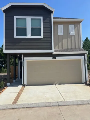 a view of a house with a outdoor space