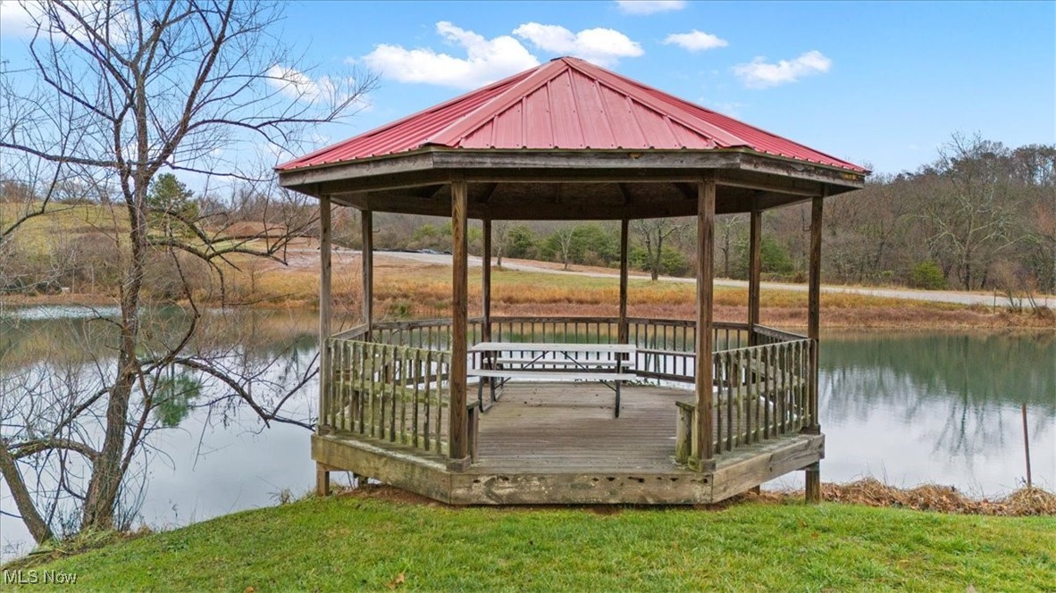 3006 North Cincinnati Ridge Road Coolville, OH 45723 - Photo 36 of 40 Gazebo by the pond