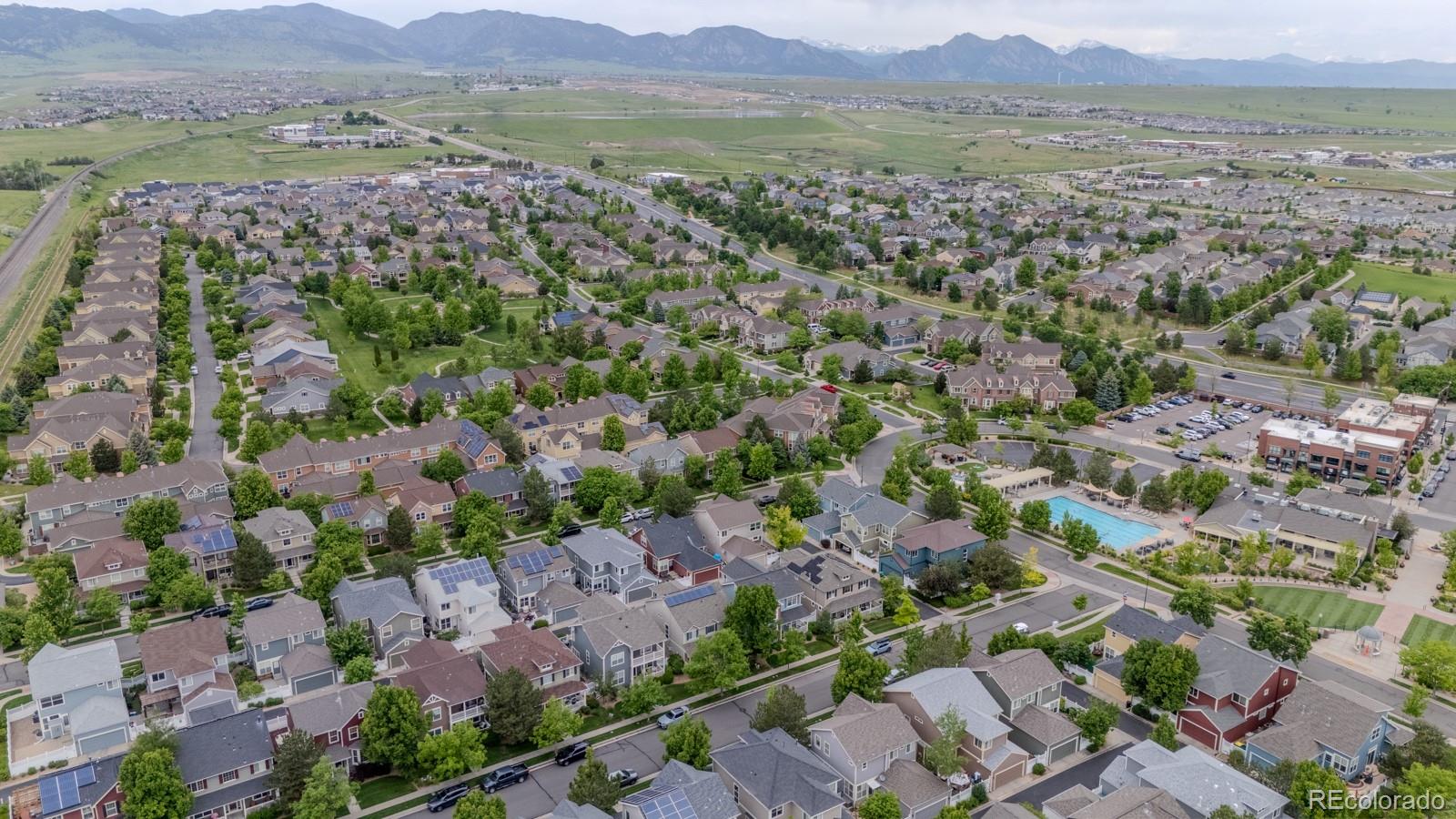 8367 Devinney Street Arvada, CO 80005 - Photo 41 of 41 an aerial view of a city