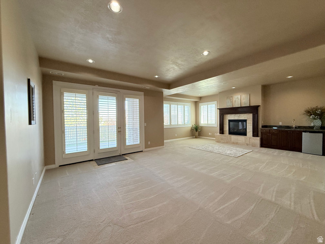 1562 Fairway Ridge Road Draper, UT 84020 - Photo 37 of 60 Spacious room featuring light-toned carpeting and recessed lighting