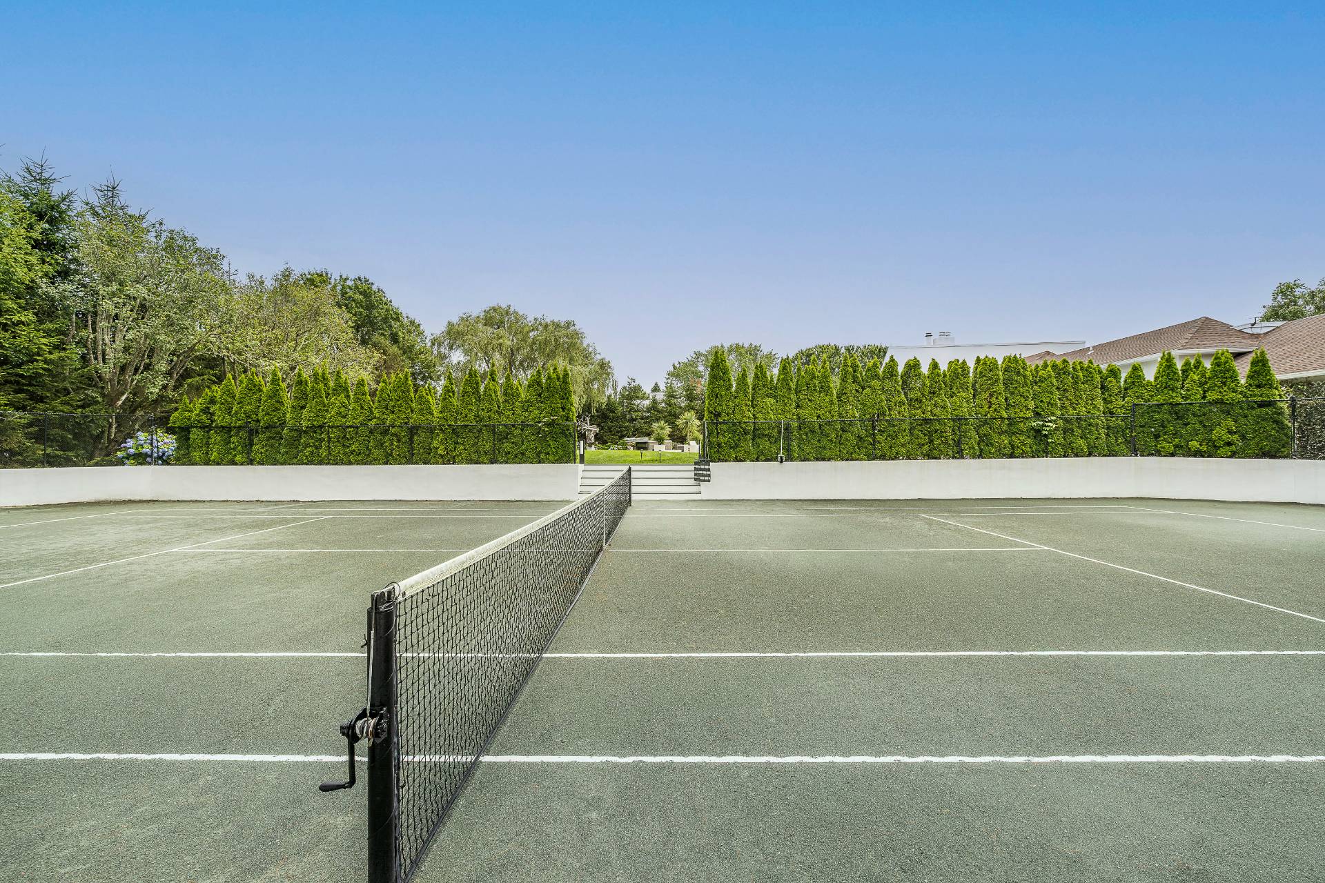 24 South Potato Barn Road Water Mill, NY 11976 - Photo 16 of 42 a view of a tennis court