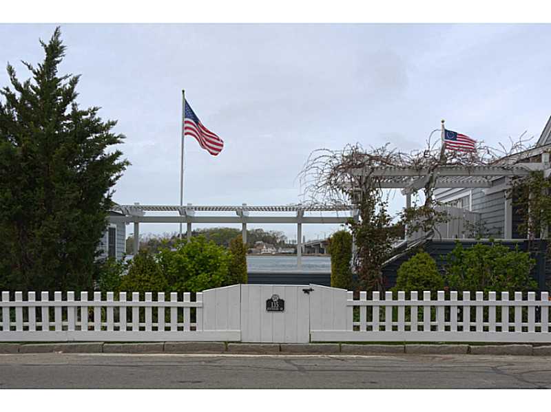 135 Riverside Drive Tiverton, RI 02878 - Photo 2 of 18 Exterior Front. Entry from the Street