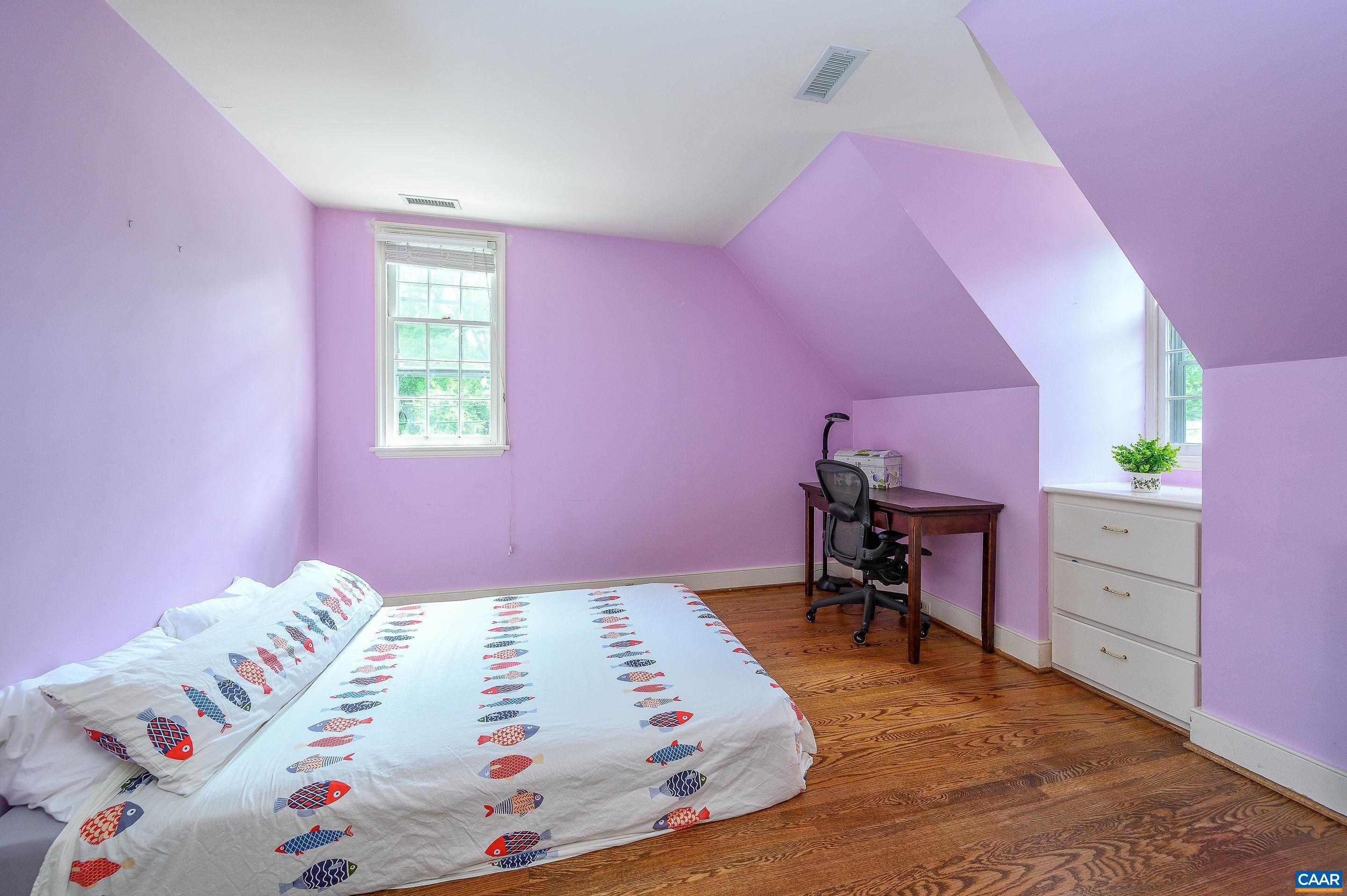 1939 Thomson Road Charlottesville, VA 22903 - Photo 21 of 35 a bedroom with a bed and a dresser