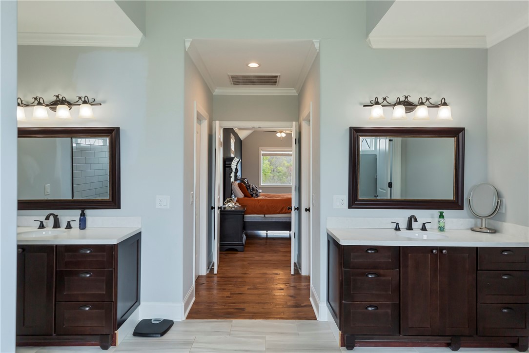 167 Mistr Lane Pickens, SC 29671 - Photo 22 of 49 Two sink vanities and walk in closets at master ba