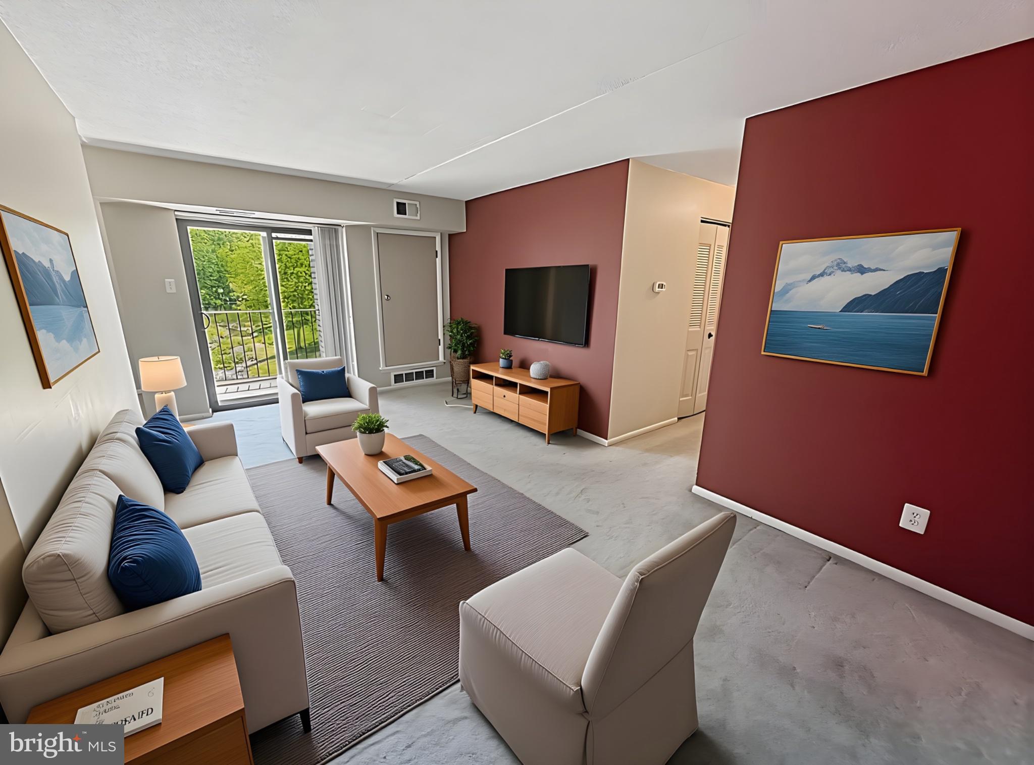 2916 Eagle Road, Unit 2916 West Chester, PA 19382 - Photo 3 of 17 Modern living space with vibrant accents.