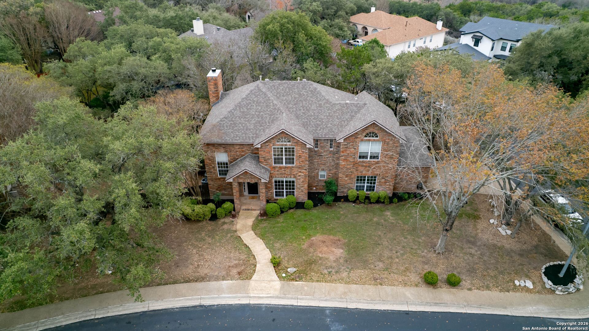 18202 Crystal Ridge Drive San Antonio, TX 78259 - Photo 3 of 53 an aerial view of a house