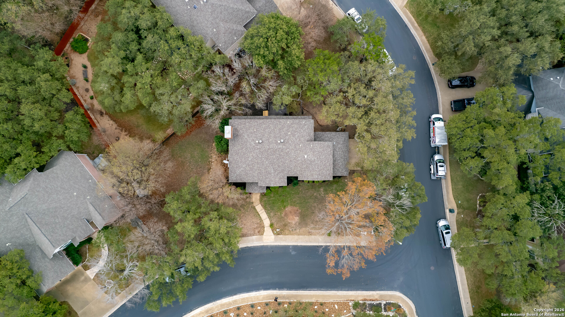 18202 Crystal Ridge Drive San Antonio, TX 78259 - Photo 4 of 53 an aerial view of a house with outdoor space