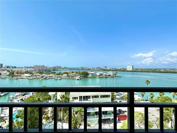 a view of lake with city view