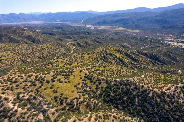 a view of city and mountain