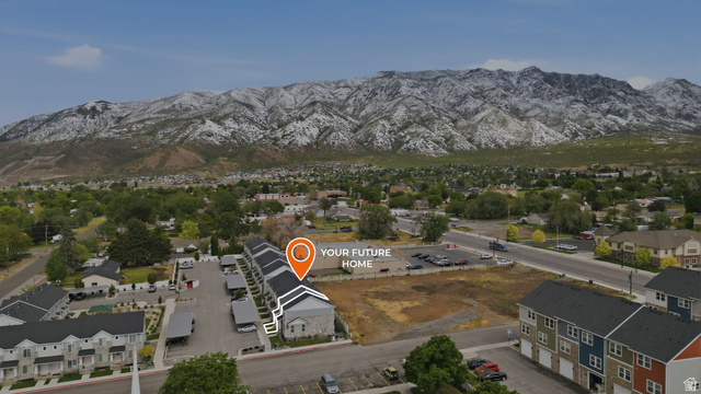 295 Spruce Way Santaquin, UT 84655 - Photo 31 of 32 Townhome property showcasing a contemporary exterior with a dark roof