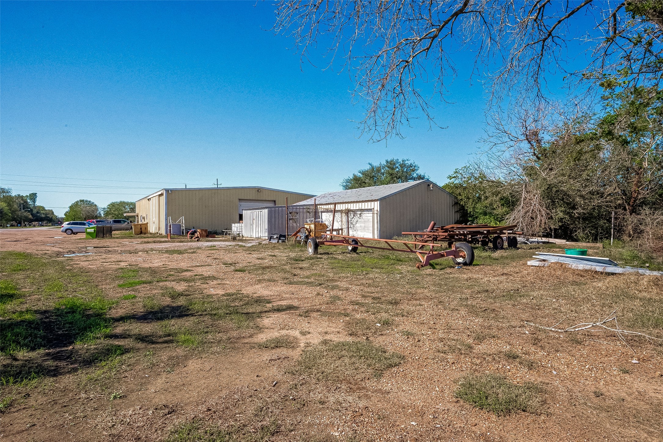8231 Main Street Needville, TX 77461 - Photo 11 of 43 a view of backyard with outdoor seating