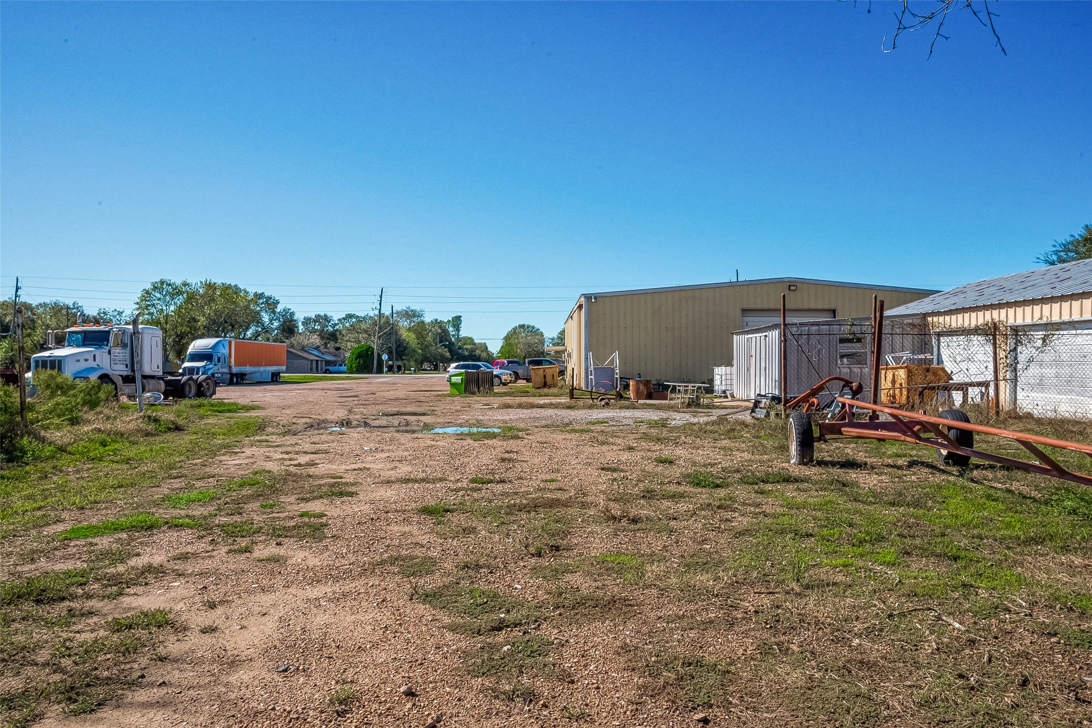 8231 Main Street Needville, TX 77461 - Photo 12 of 43 a view of yard with swimming pool and sitting area