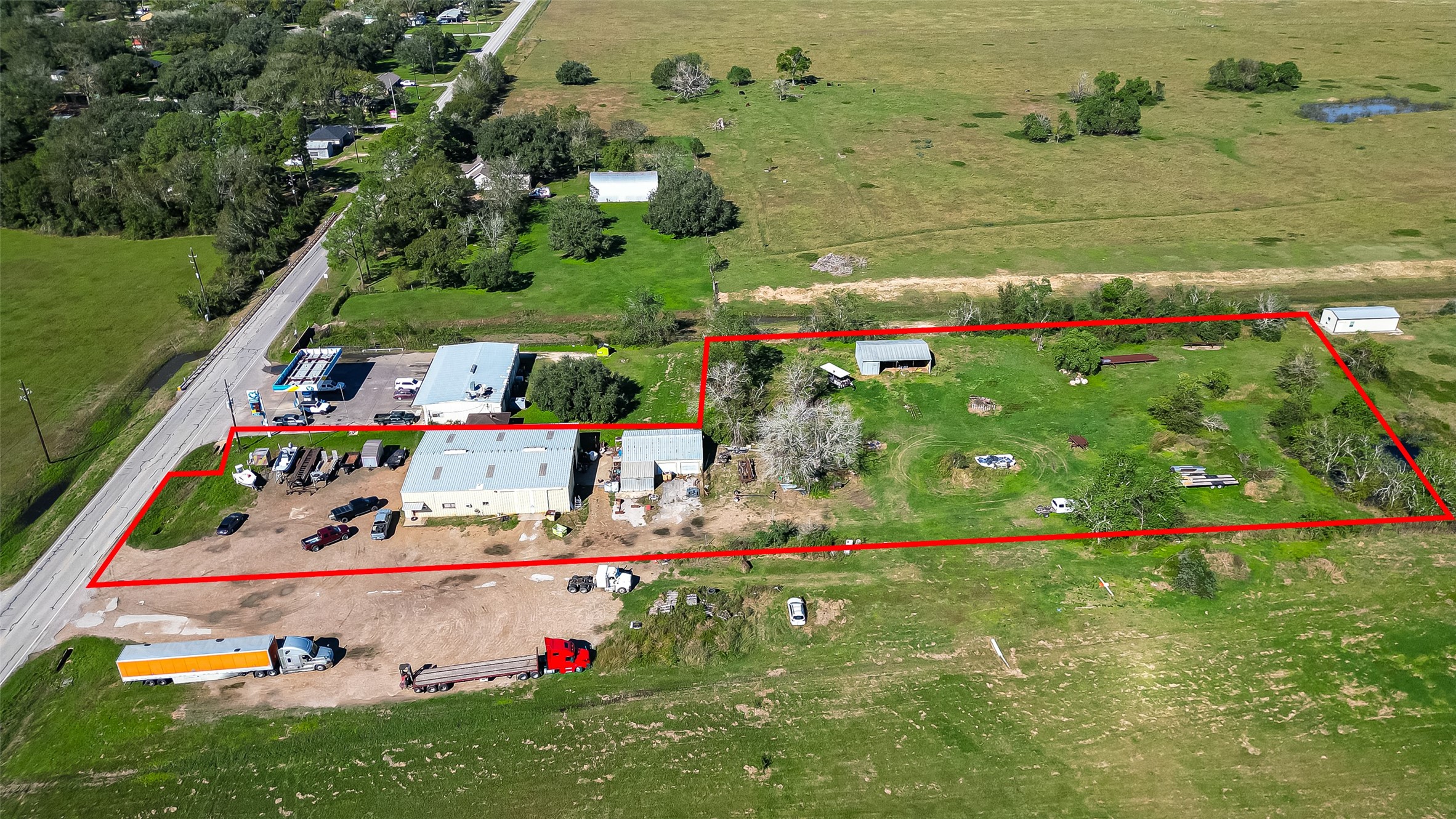 8231 Main Street Needville, TX 77461 - Photo 33 of 43 a view of yard