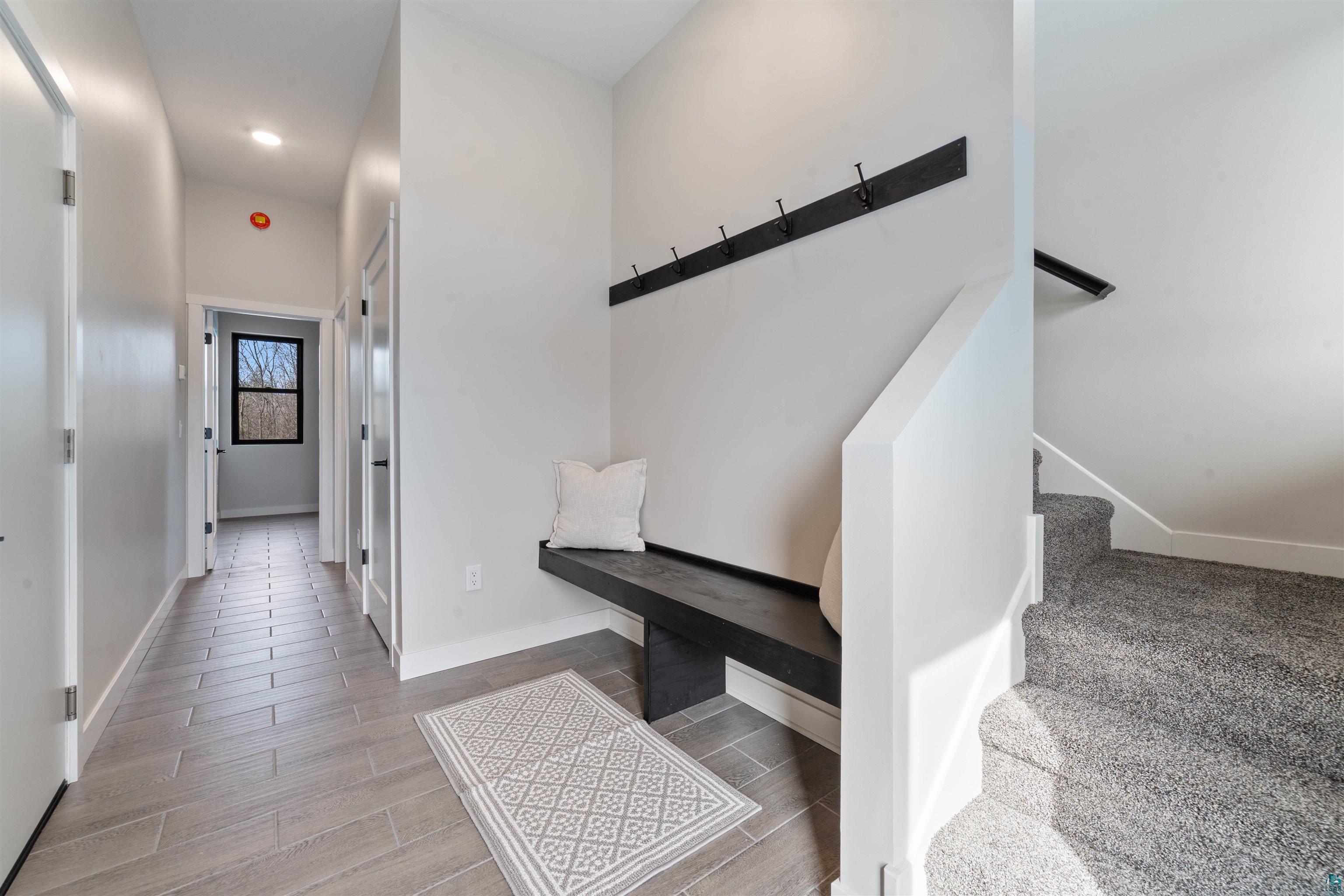 3089 Lavis Road Duluth, MN 55804 - Photo 17 of 30 Interior space with wood tiled floor and baseboards