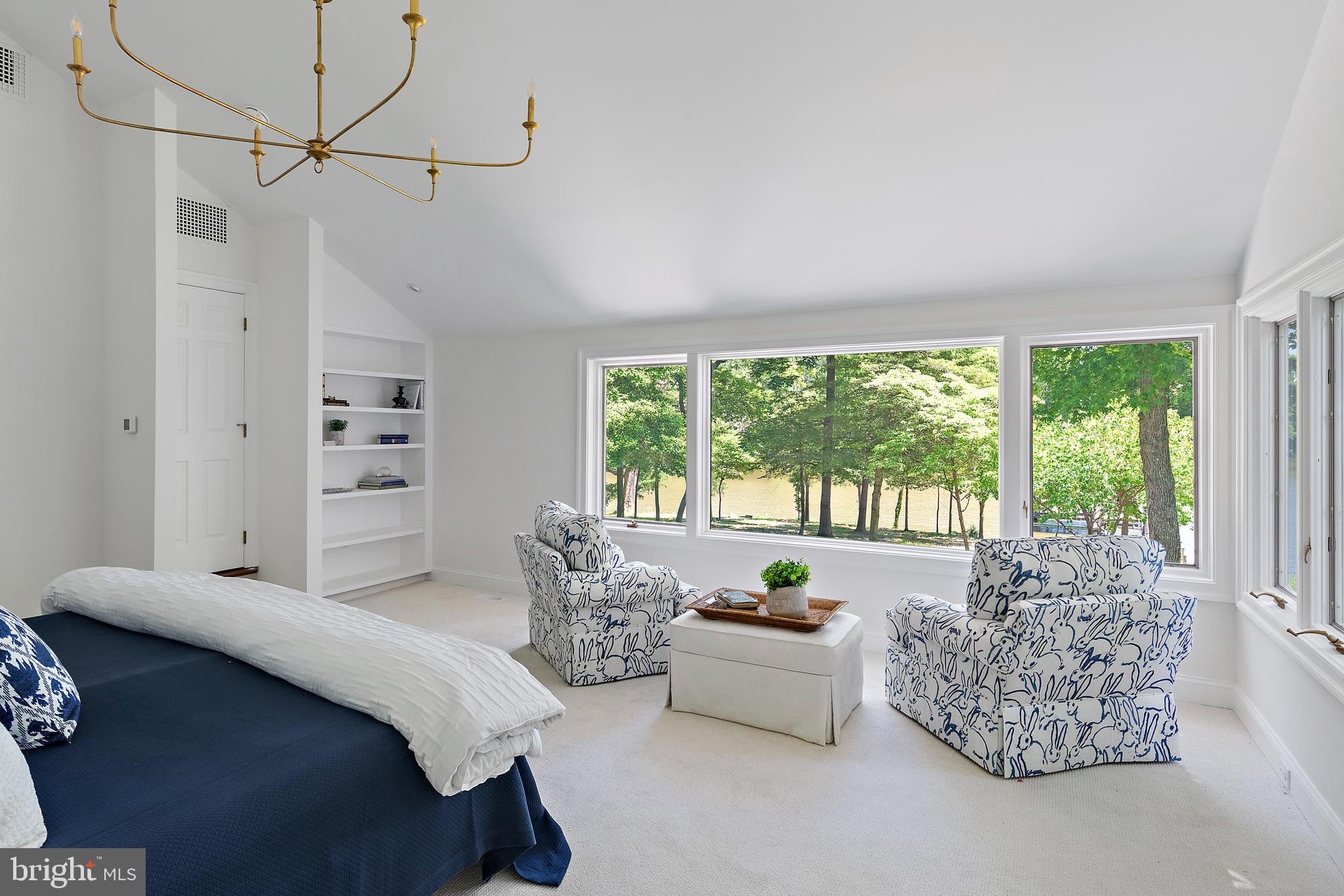 1879 Whitehall Road Annapolis, MD 21409 - Photo 37 of 78 a bedroom with furniture and a large window