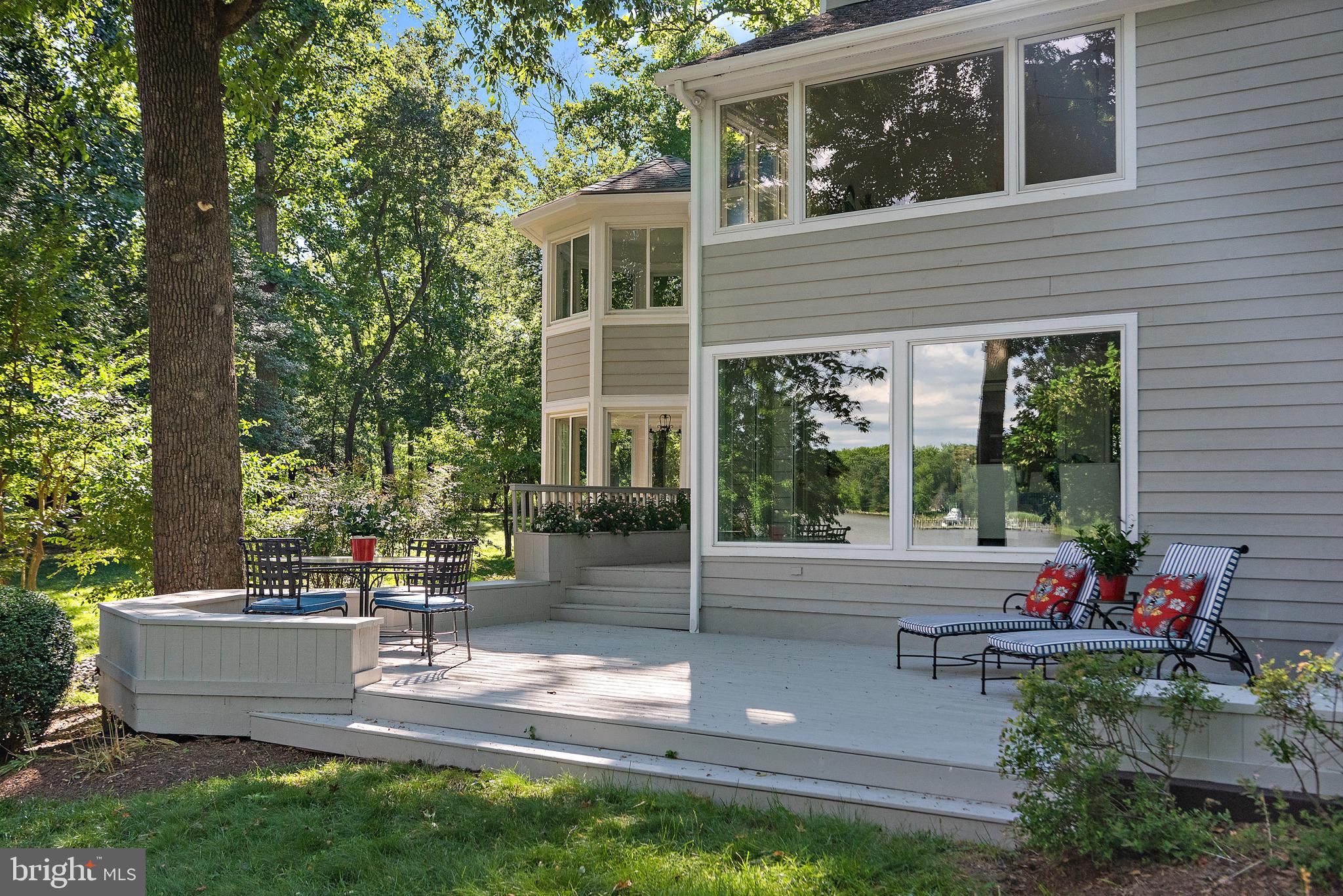 1879 Whitehall Road Annapolis, MD 21409 - Photo 57 of 78 a view of a house with sitting area and garden