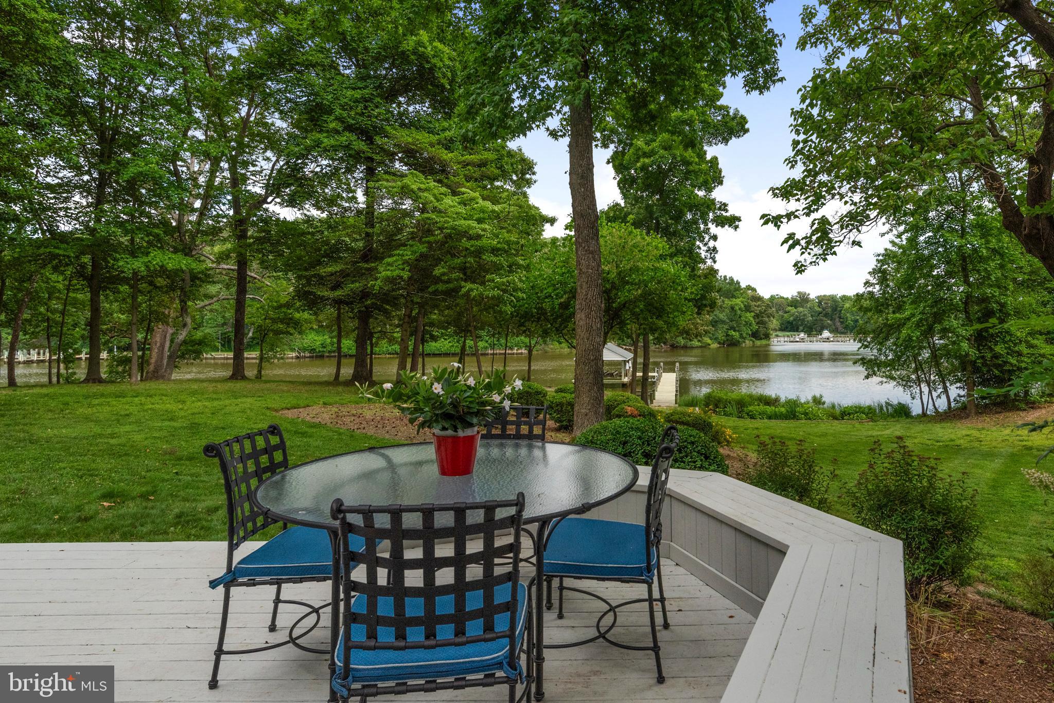 1879 Whitehall Road Annapolis, MD 21409 - Photo 60 of 78 a view of a table and chairs in the garden