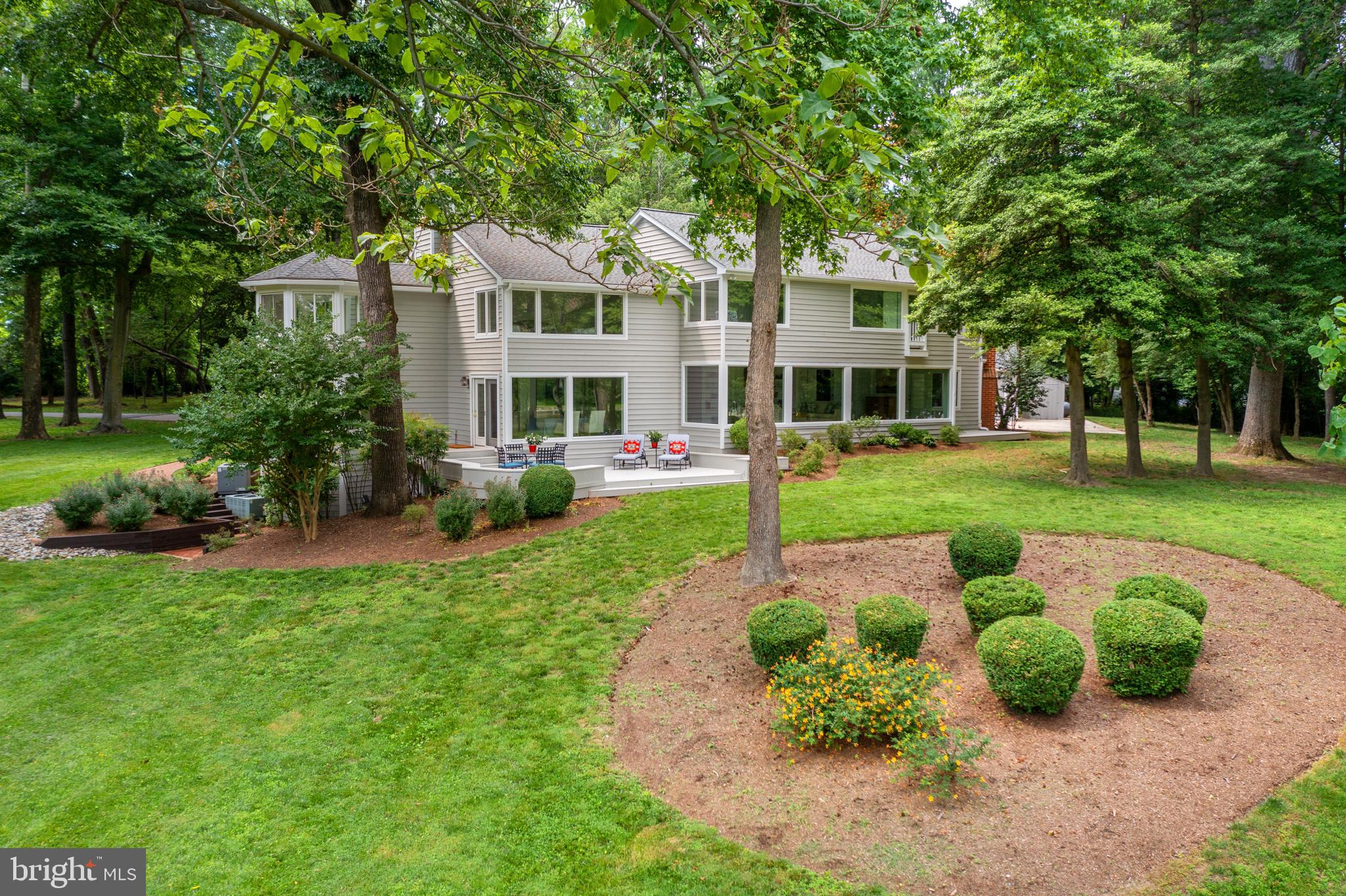 1879 Whitehall Road Annapolis, MD 21409 - Photo 76 of 78 a front view of a house with garden