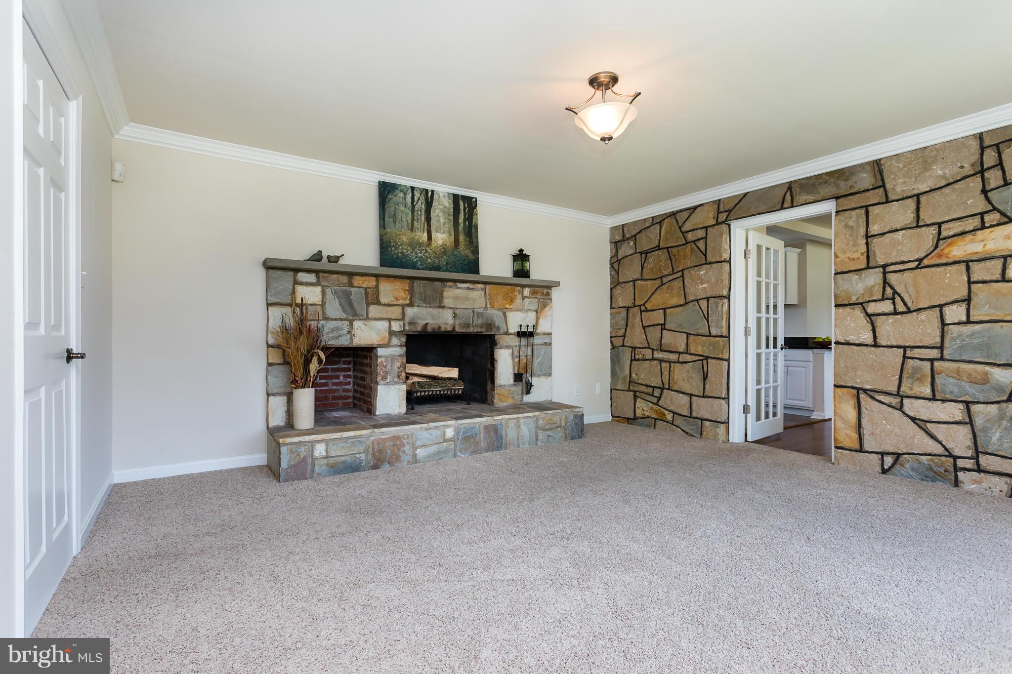 589 Truslow Road Fredericksburg, VA 22406 - Photo 3 of 29 Wood-Burning Fireplace w/Built-In Wood Bin