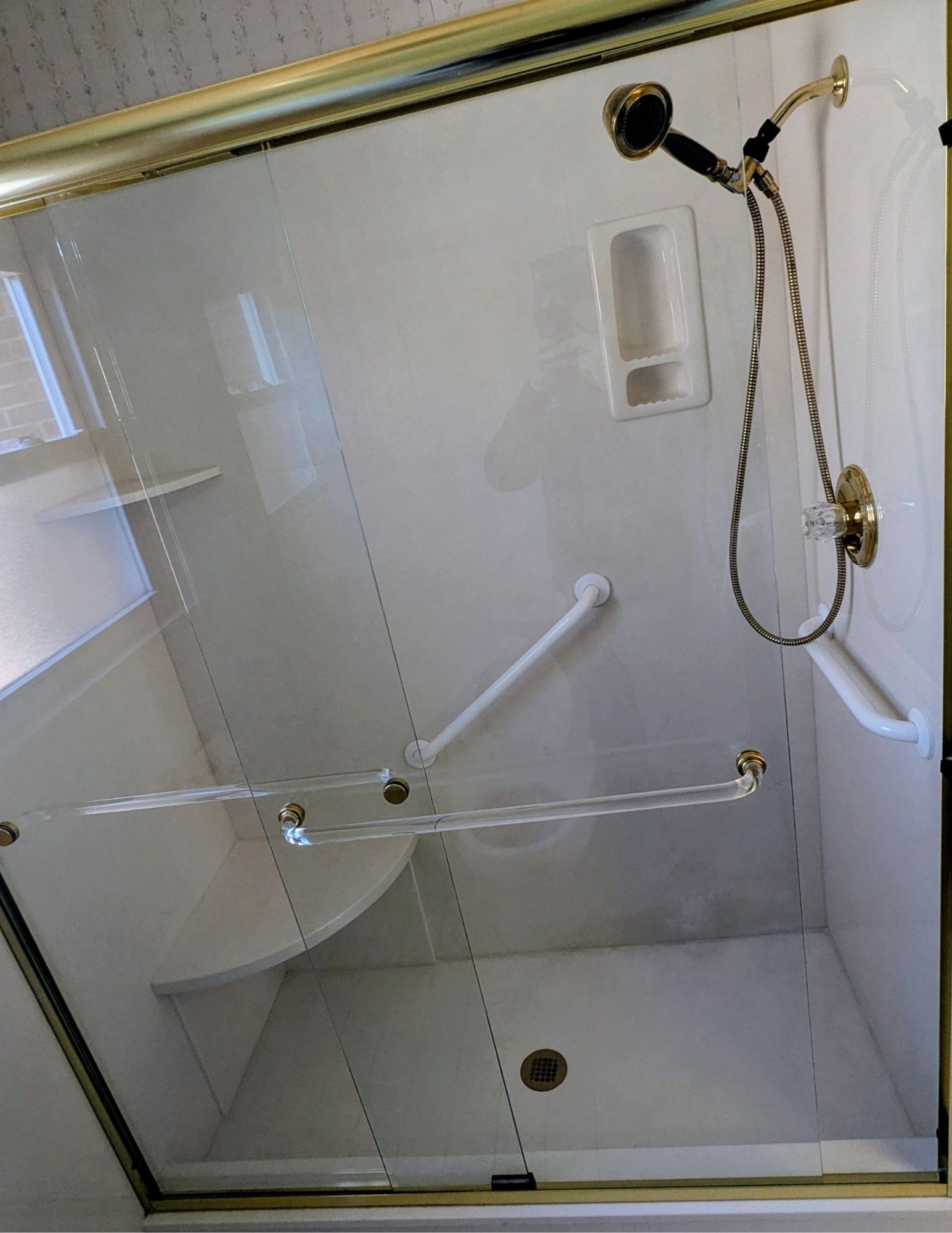 3042 Old Murfreesboro Road College Grove, TN 37046 - Photo 12 of 12 a bathroom with a shower and a shower head