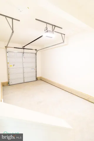 a view of a room with an empty space