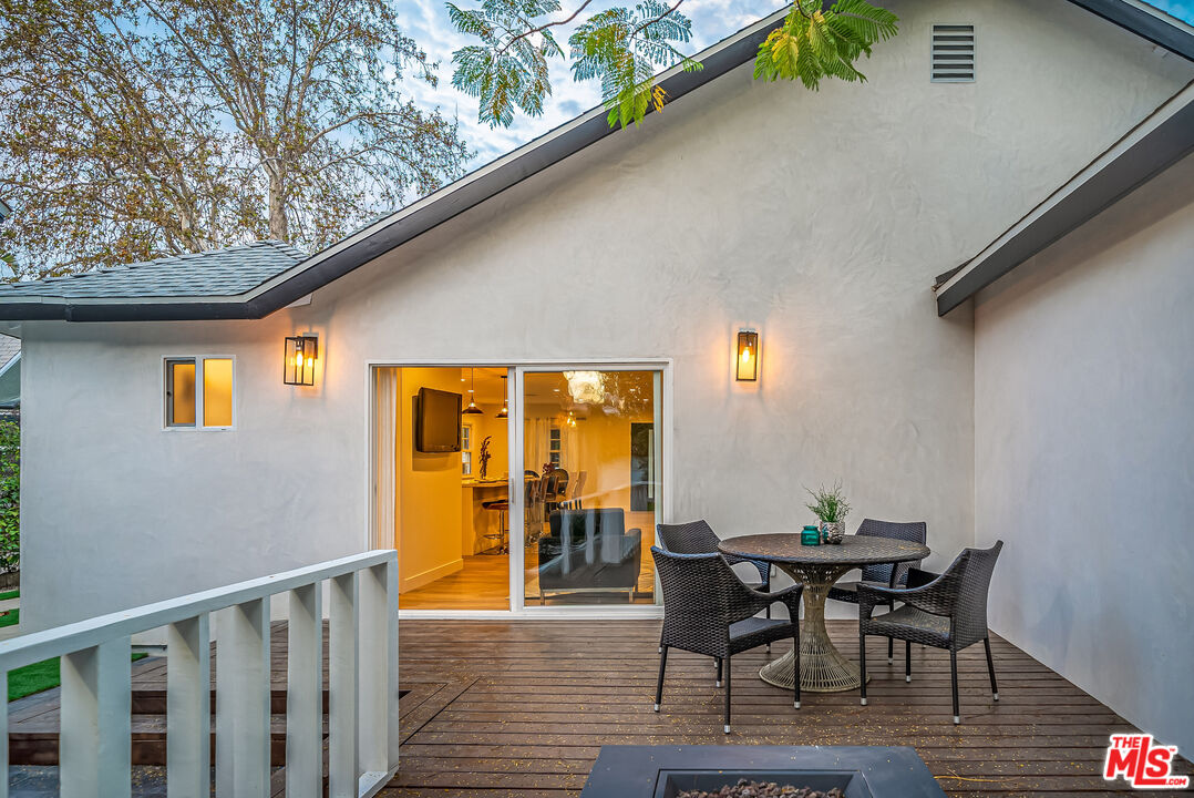 5619 Bellingham Avenue Valley Village, CA 91607 - Photo 43 of 48 a view of balcony with furniture and wooden floor