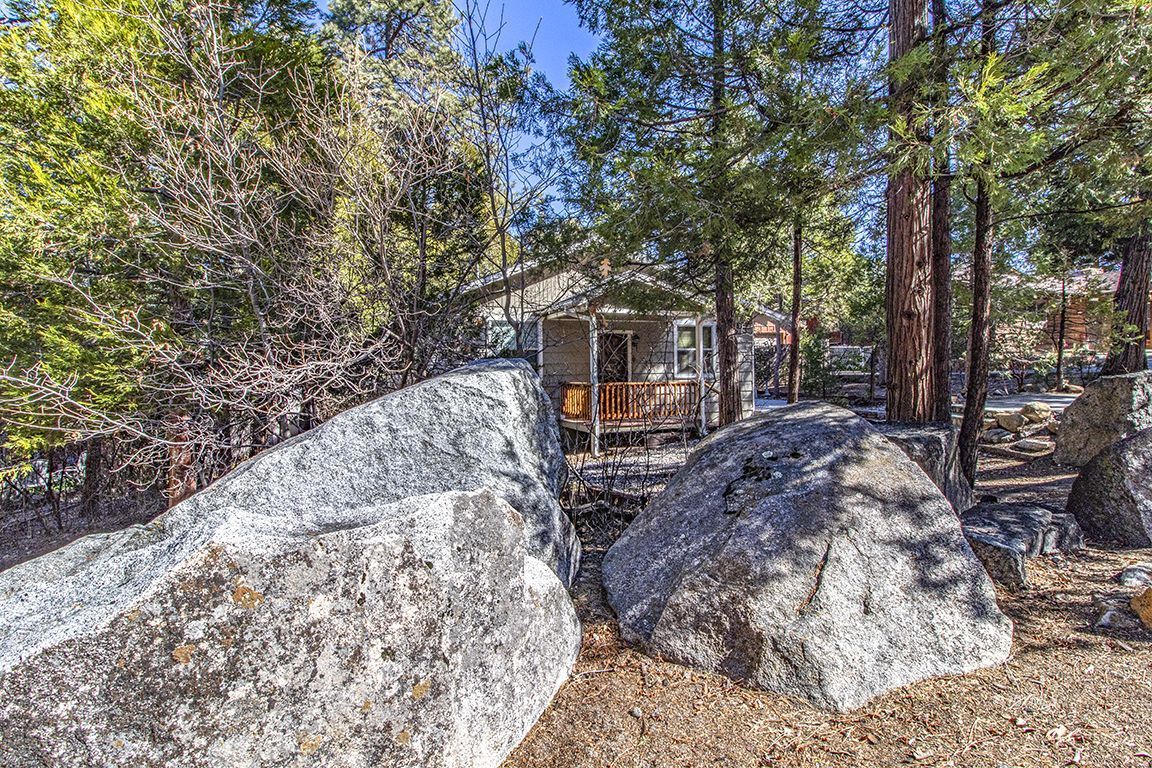 26710 Mc Mahon Road Idyllwild, CA 92549 - Photo 2 of 35 a view of a house with large trees