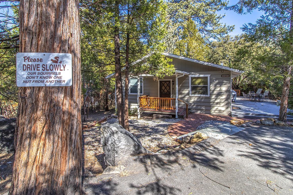 26710 Mc Mahon Road Idyllwild, CA 92549 - Photo 35 of 35 a view of a house with backyard and trees