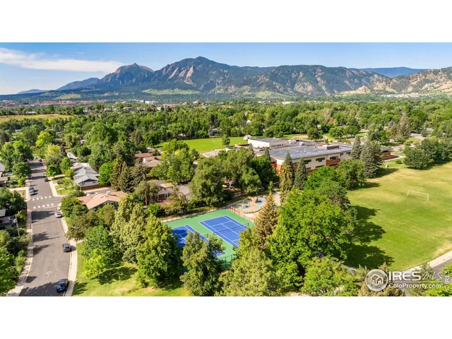 a view of city and mountain