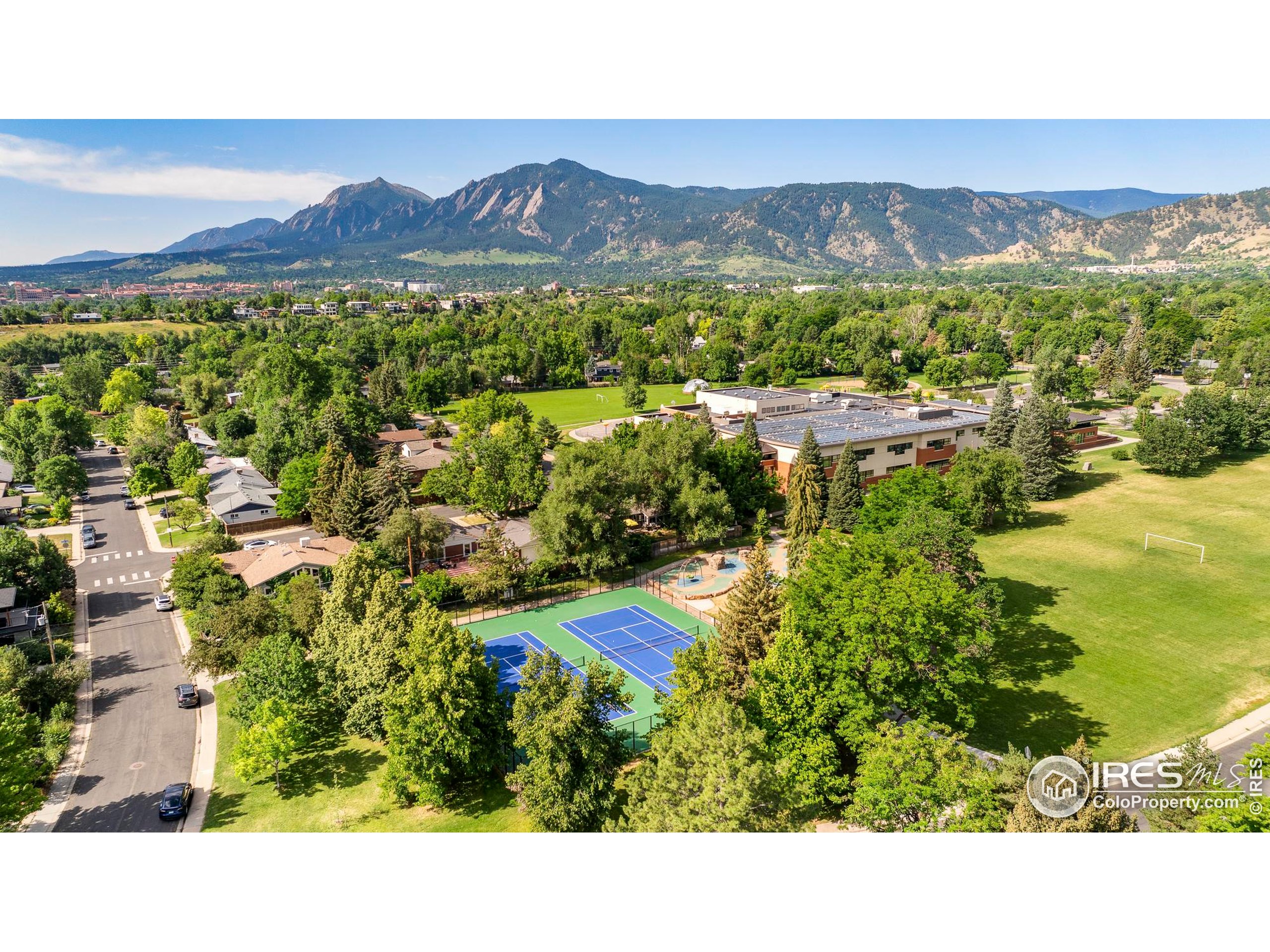 1930 Grape Avenue Boulder, CO 80304 - Photo 10 of 17 a view of city and mountain